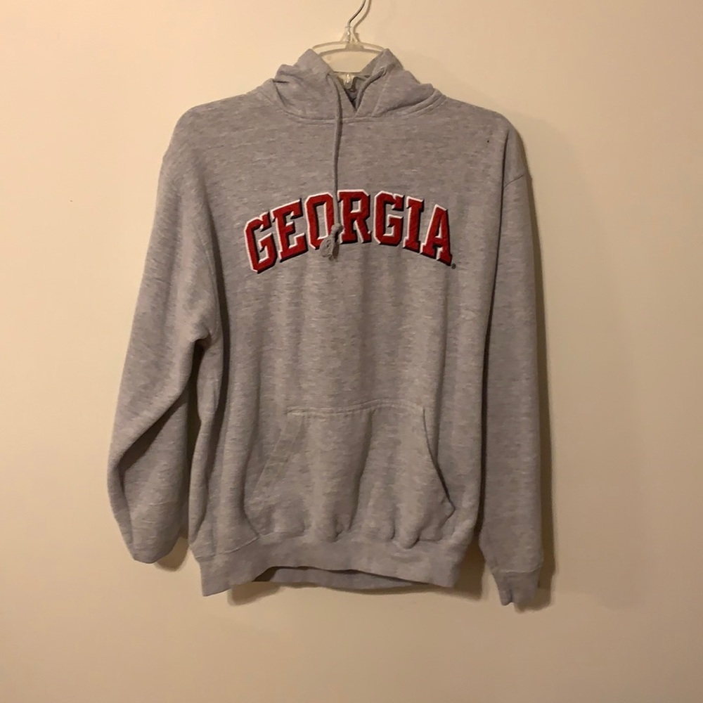 Georgia Bulldogs grey hoodie !!
